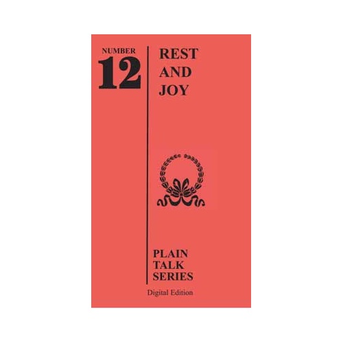 #12 Rest and Joy - PDF